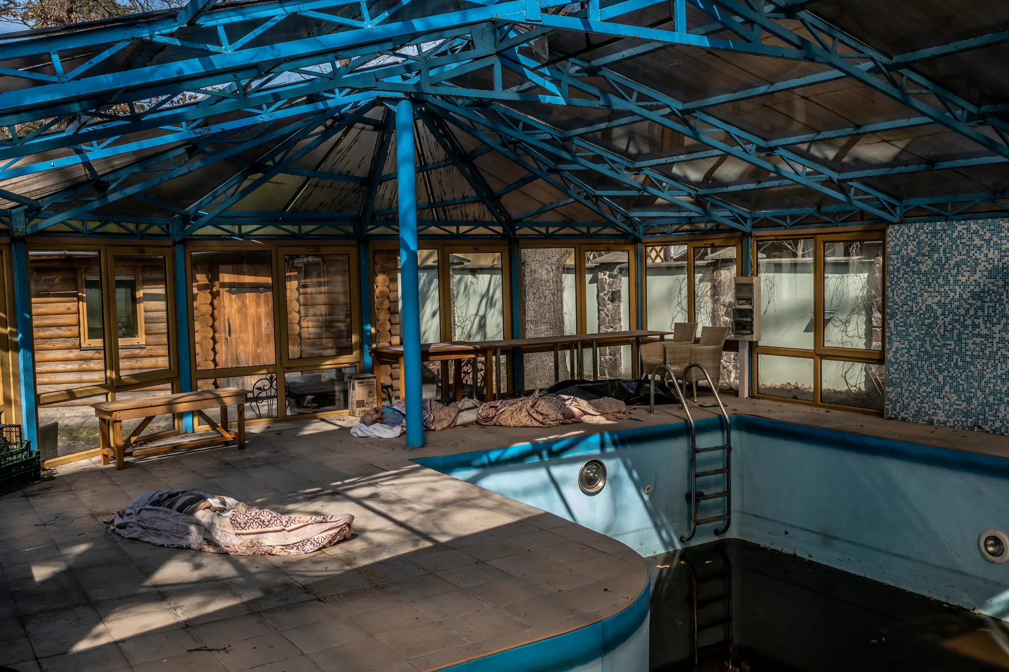 В будинку престарілих у Бучі 7 квітня